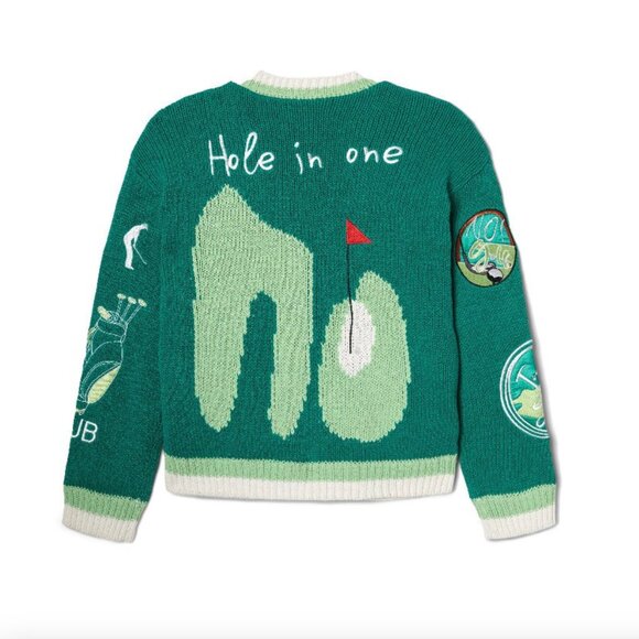 Gone Golfing Sweater from No Jeans, size 3 - Picture 2 of 7